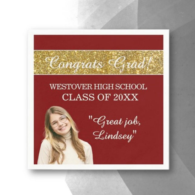 Servilleta De Papel Perfect Graduation Congrats  (Subido por el creador)