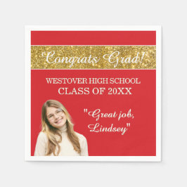 Servilleta De Papel Perfect Graduation Congrats 