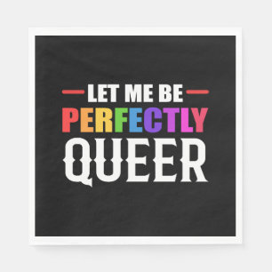 Servilleta De Papel Perfectamente homosexual, regalo de defensor de de