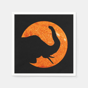Servilleta De Papel Perfil de elefante eclipse solar