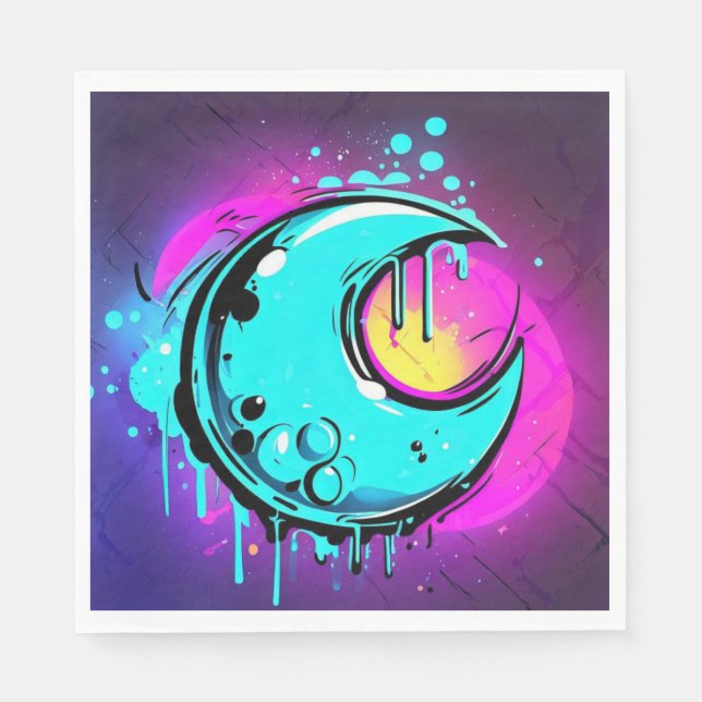Servilleta De Papel Perforación lunar (Anverso)
