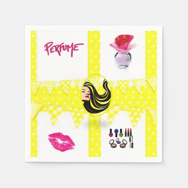 Servilleta De Papel Perfume de servilletas de papel (Anverso)