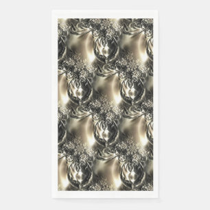 Servilleta De Papel Perlas doradas