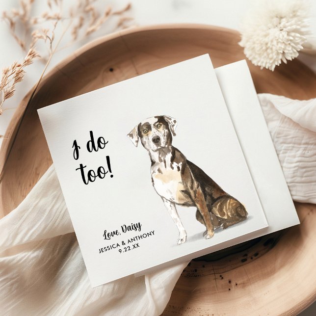 Servilleta De Papel Perro Boda Cocktail Napkins (Subido por el creador)