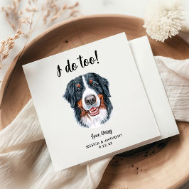 Servilleta De Papel Perro Boda Cocktail Napkins