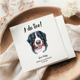 Servilleta De Papel Perro Boda Cocktail Napkins