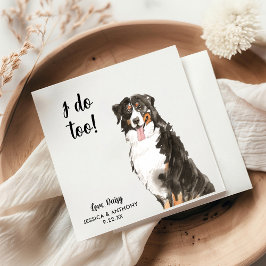 Servilleta De Papel Perro Boda Cocktail Napkins