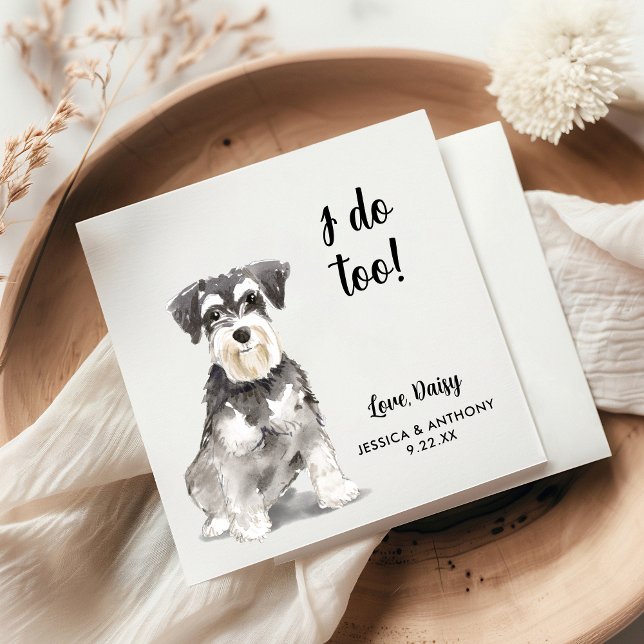 Servilleta De Papel Perro Boda Cocktail Napkins (Subido por el creador)