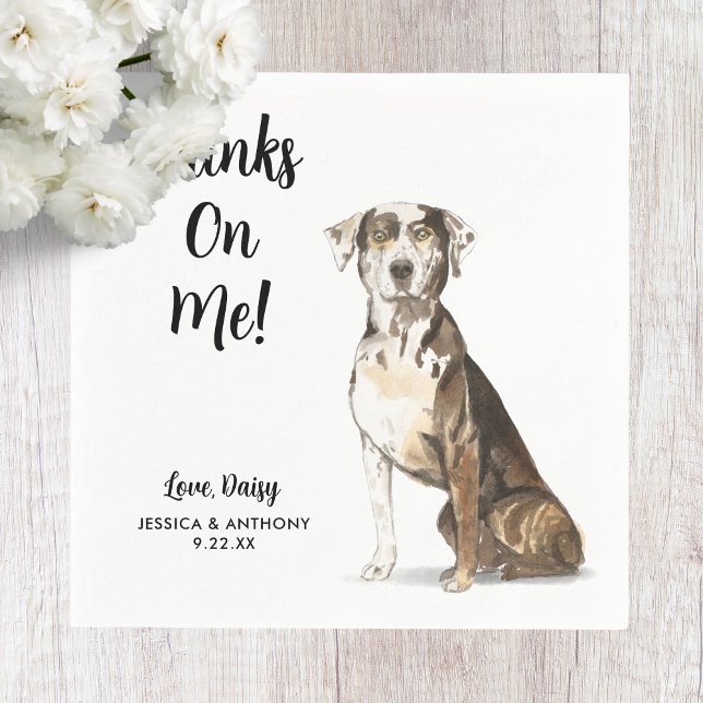 Servilleta De Papel Perro Boda Cocktail Napkins (Subido por el creador)