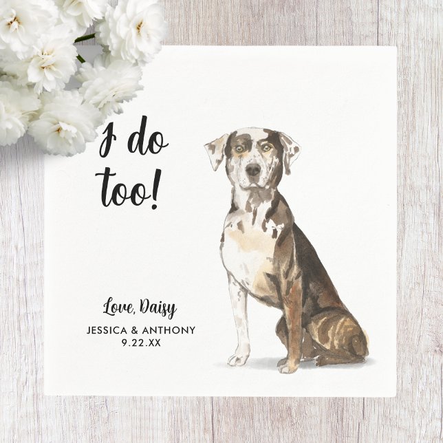 Servilleta De Papel Perro Boda Cocktail Napkins (Subido por el creador)