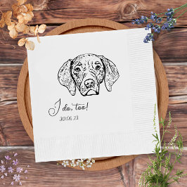 Servilleta De Papel Perro Chesapeake Yo Hago Demasiadas Ropas Bodas Pe