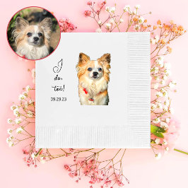 Servilleta De Papel Perro chihuahua personalizado que yo también hago
