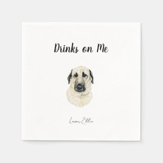 Servilleta De Papel Perro Cocktail Napkins