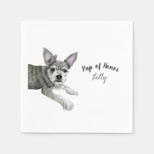 Servilleta De Papel Perro Cocktail Napkins