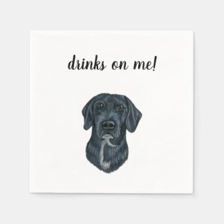Servilleta De Papel Perro Cocktail Napkins