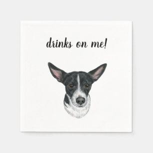 Servilleta De Papel Perro Cocktail Napkins