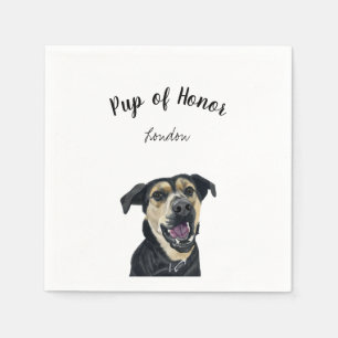 Servilleta De Papel Perro Cocktail Napkins