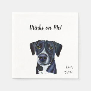 Servilleta De Papel Perro Cocktail Napkins