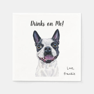 Servilleta De Papel Perro Cocktail Napkins