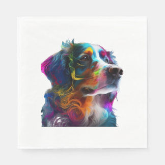 SERVILLETA DE PAPEL PERRO COLORFUENTE