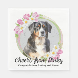 Servilleta De Papel Perro de montaña de Berna Yo Hago Demasiadas Napki