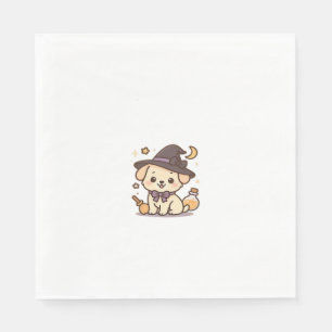 Servilleta De Papel Perro de temporada espeluznante Kawaii � Camiseta
