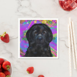 Servilleta De Papel Perro de Terranova