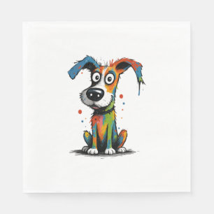 Servilleta De Papel perro doméstico