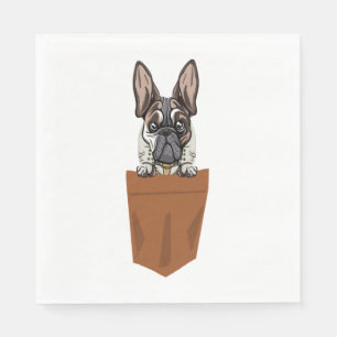 Servilleta De Papel Perro en Pocket Curioso Cachorro para los amantes 