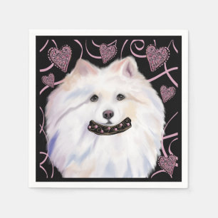 Servilleta De Papel Perro Esquimal Americano 