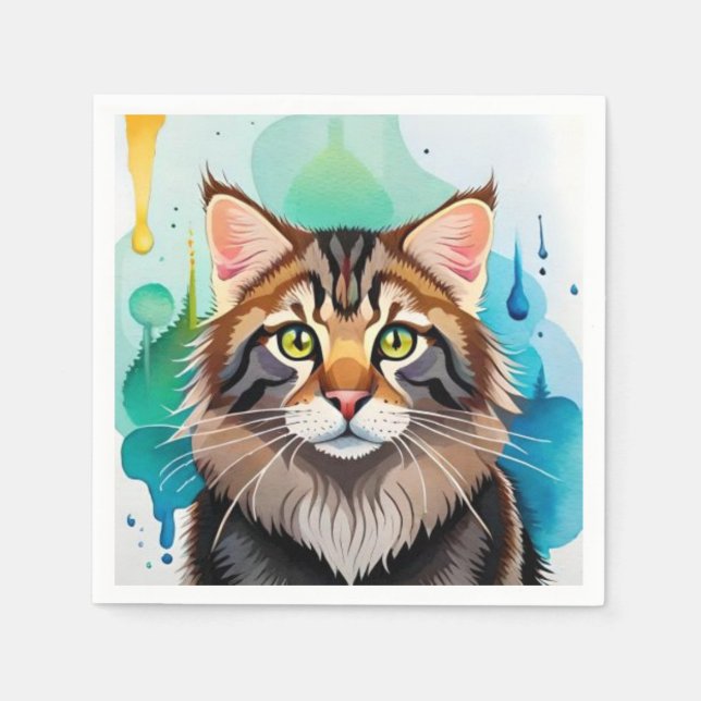 Servilleta De Papel Perro lindo cerrar el portapapeles pequeño (Anverso)