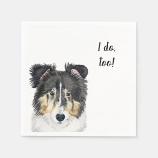 Servilleta De Papel Perro Personalizado Cocktail Napkin