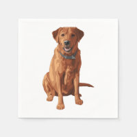 Perro recuperador de Labrador rojo Fox