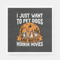 Perros divertidos de Halloween Vectores de películ