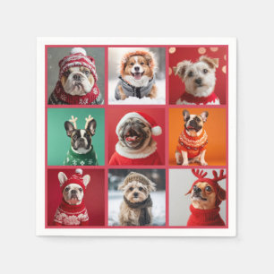 Servilleta De Papel Perros en sudaderas servilletas
