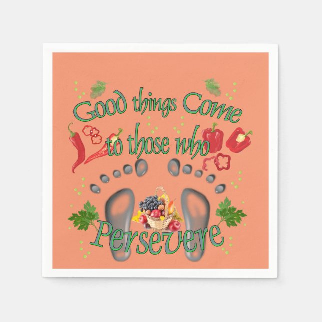 Servilleta De Papel Perseveraré (Anverso)