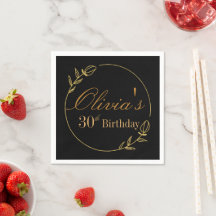Personaliza Cumpleaños con Marco Dorado