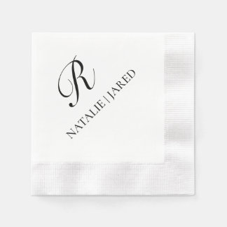 Servilleta De Papel Personalizable Boda Cocktail Napkin