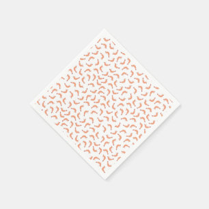 Servilleta De Papel Personalizable de camarón corto incl. color de fon