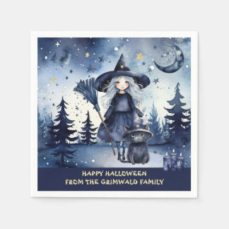 Servilleta De Papel Personalizable de Escena Forestal de Napkins de Pa