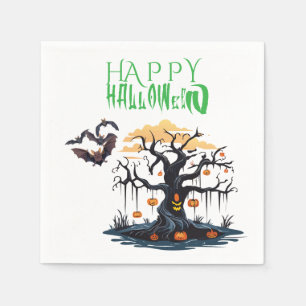 Servilleta De Papel Personalizable Halloween Fun