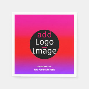 Servilleta De Papel Personalizable profesional de moda Magenta