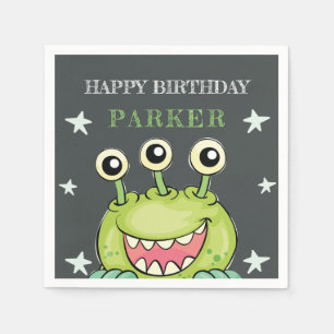 Servilleta De Papel Personalización de la fiesta de cumpleaños temátic