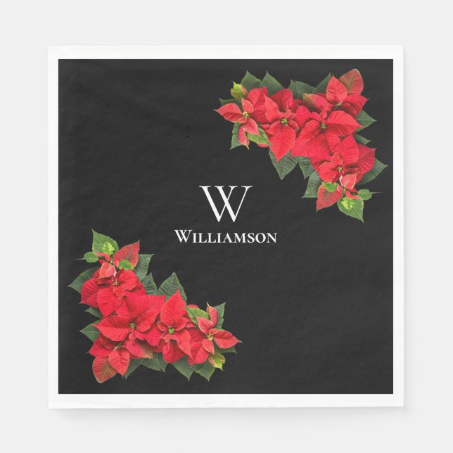 Servilleta De Papel Personalización de la noción roja (Anverso)