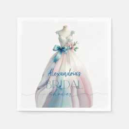 Servilleta De Papel Personalización de la ropa de ducha de novia