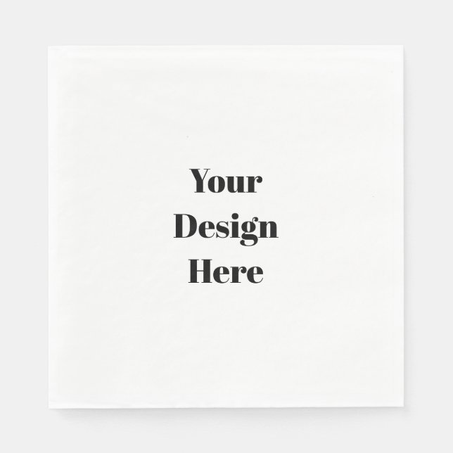 Servilleta De Papel Personalización o Personalizar (Anverso)