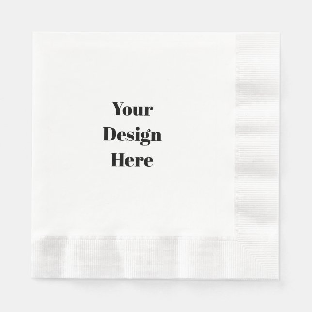 Servilleta De Papel Personalización o Personalizar (Anverso)