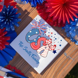 Servilleta de papel personalizada de EE. UU.