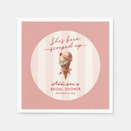 Servilleta De Papel Personalizada, ha sido escogida para ducha nupcial