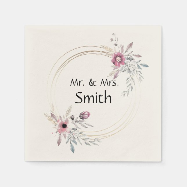 Servilleta De Papel Personalizado (Anverso)